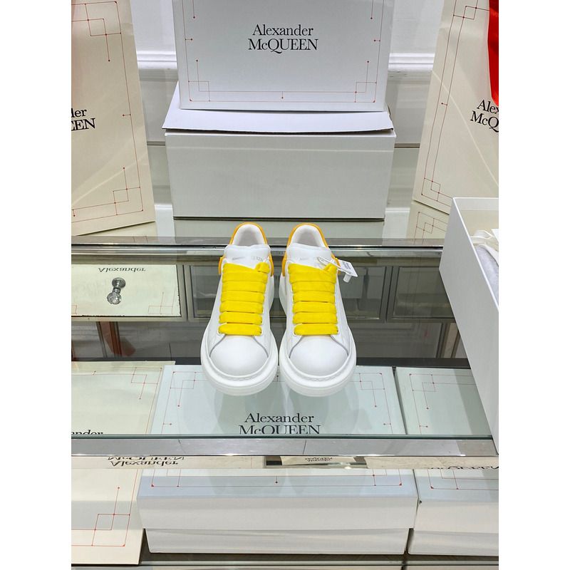 Alexander McQueen Low-Top Air Platform Leather Sneakers