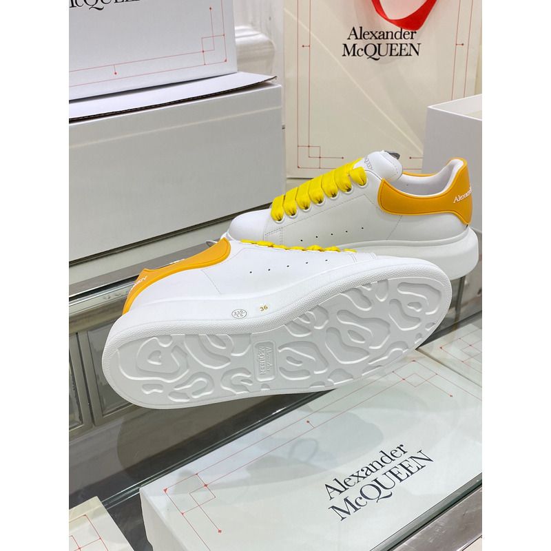 Alexander McQueen Low-Top Air Platform Leather Sneakers