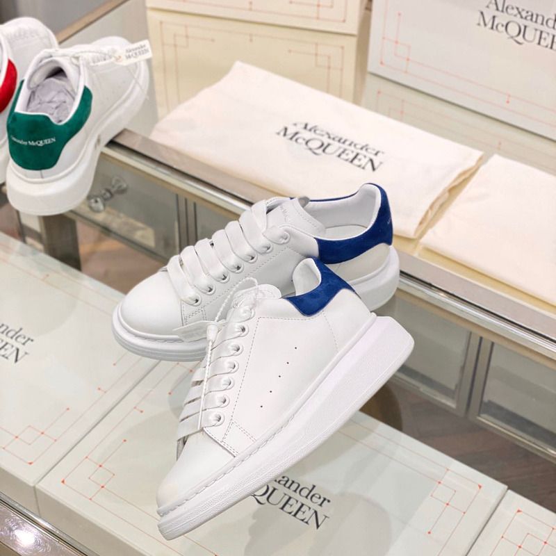 Alexander McQueen Low-Top Air Platform Leather Sneakers