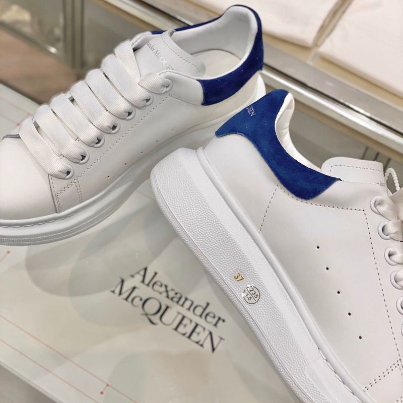 Alexander McQueen Low-Top Air Platform Leather Sneakers