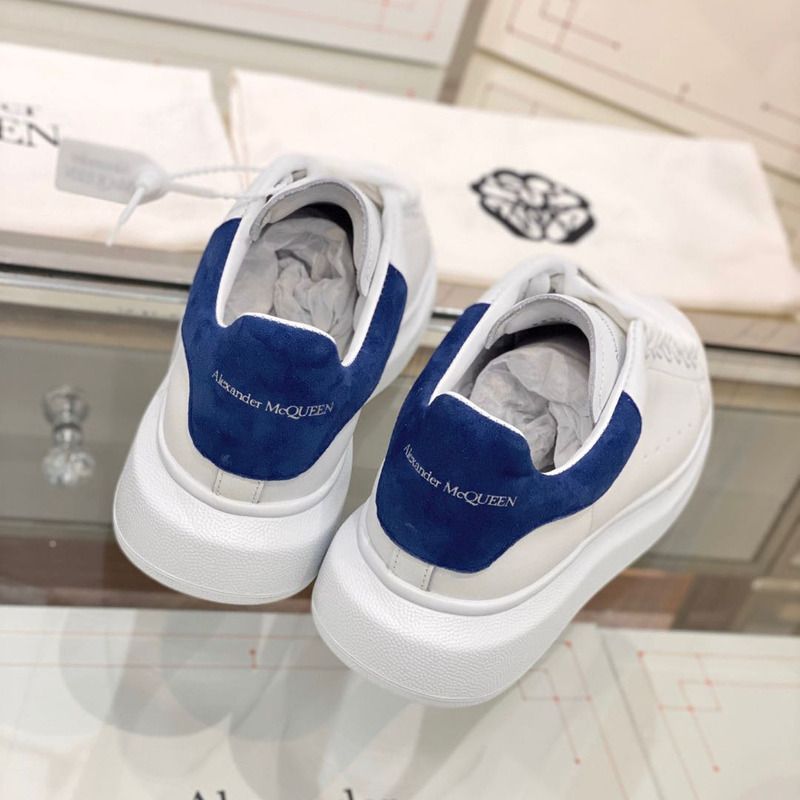 Alexander McQueen Low-Top Air Platform Leather Sneakers