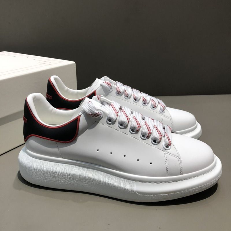 Alexander McQueen Low-Top Air Platform Leather Sneakers