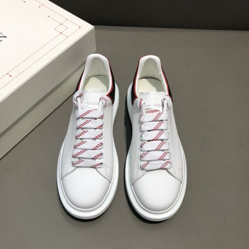 Alexander McQueen Low-Top Air Platform Leather Sneakers