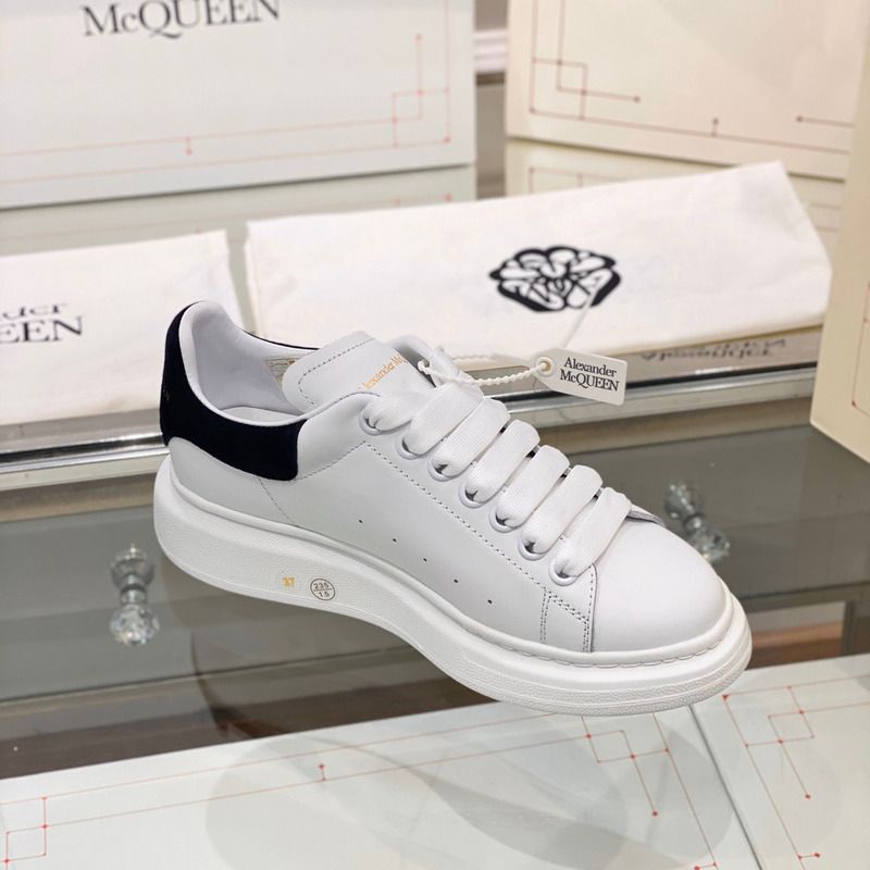 Alexander McQueen Air Platform Suede Leather Sneakers