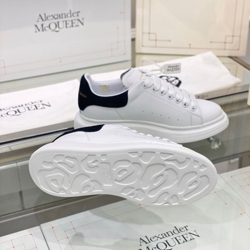 Alexander McQueen Air Platform Suede Leather Sneakers