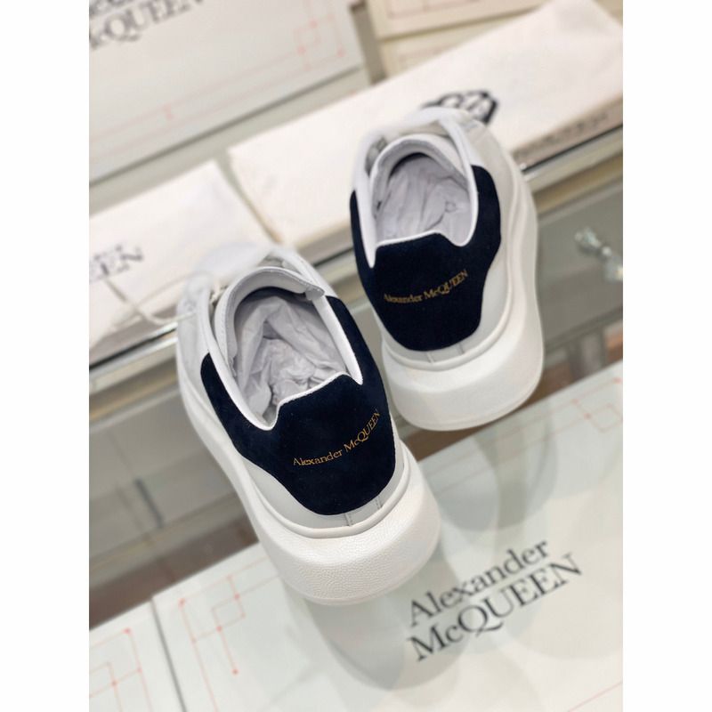 Alexander McQueen Air Platform Suede Leather Sneakers