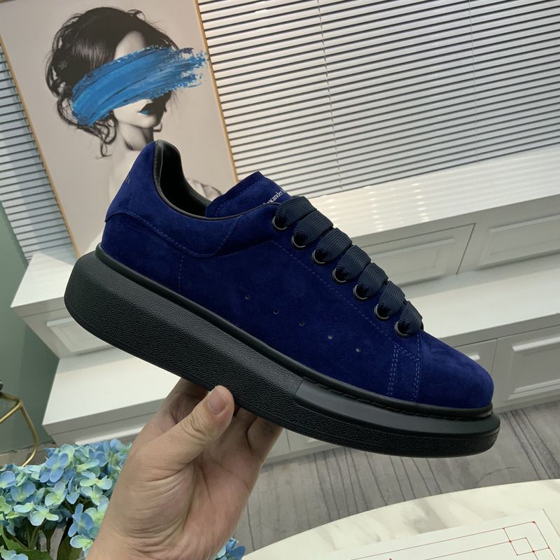 Alexander McQueen Oversized Suede Sneakers