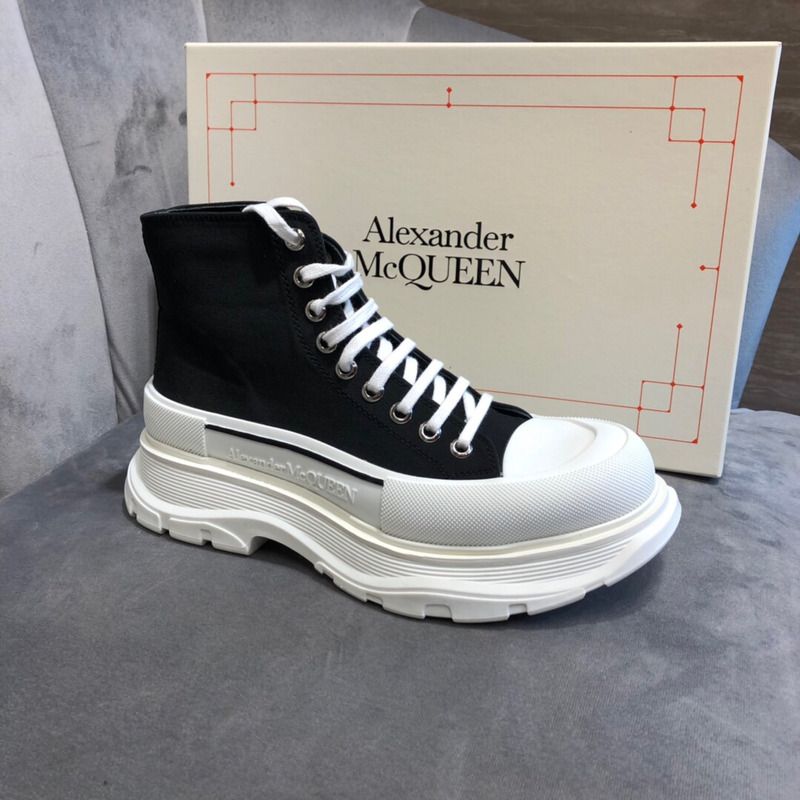 Alexander McQueen Tread Slick Platform High Sneakers