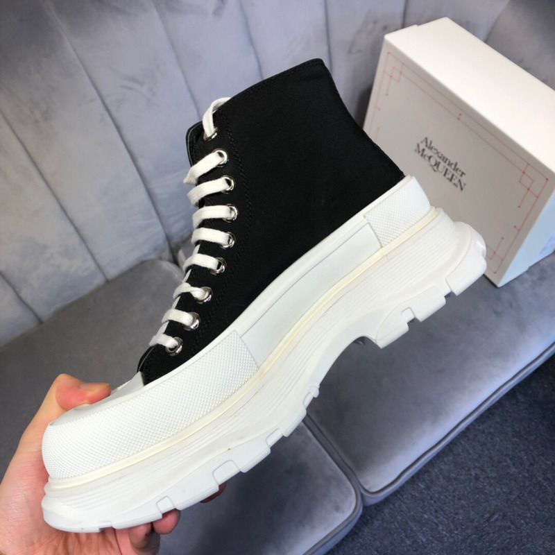 Alexander McQueen Tread Slick Platform High Sneakers