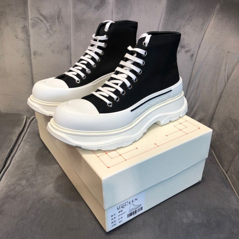 Alexander McQueen Tread Slick Platform High Sneakers