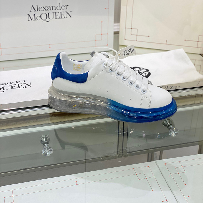 Alexander McQueen Air Platform Leather Sneakers