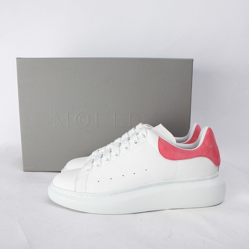 Alexander McQueen Sneaker(Suede Cerise Red Back)