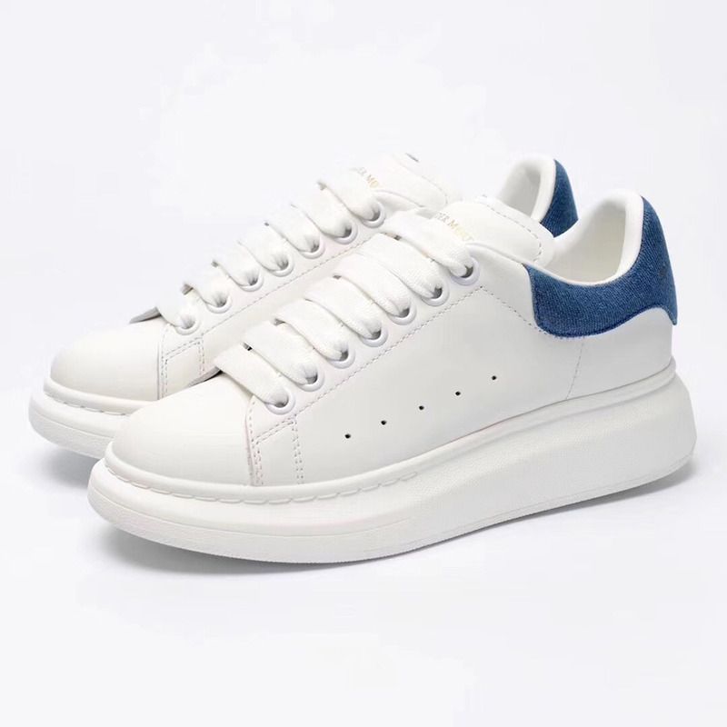 Alexander McQueen Sneaker(Suede Navy Blue Back)