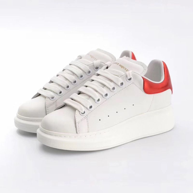 Alexander McQueen Sneaker in White&Red