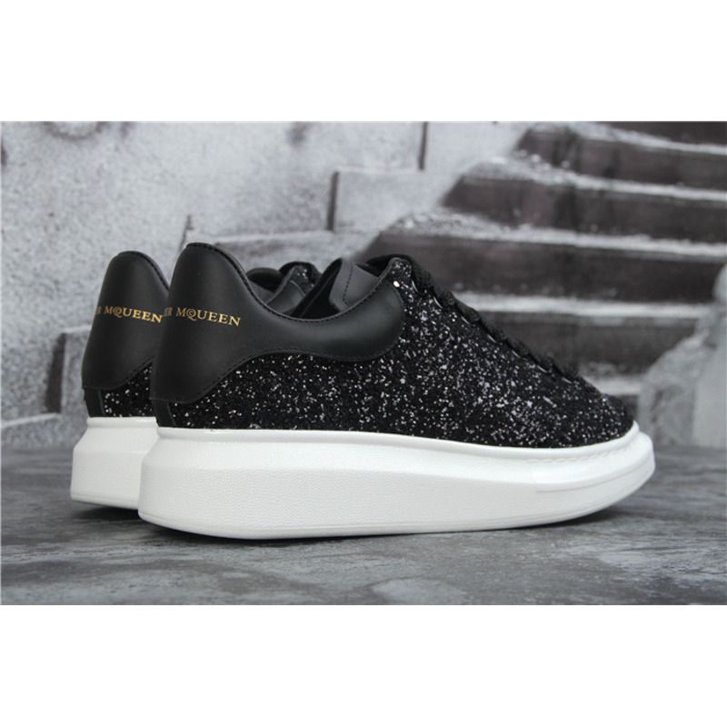 Alexander McQueen Glitter Platform Sneakers