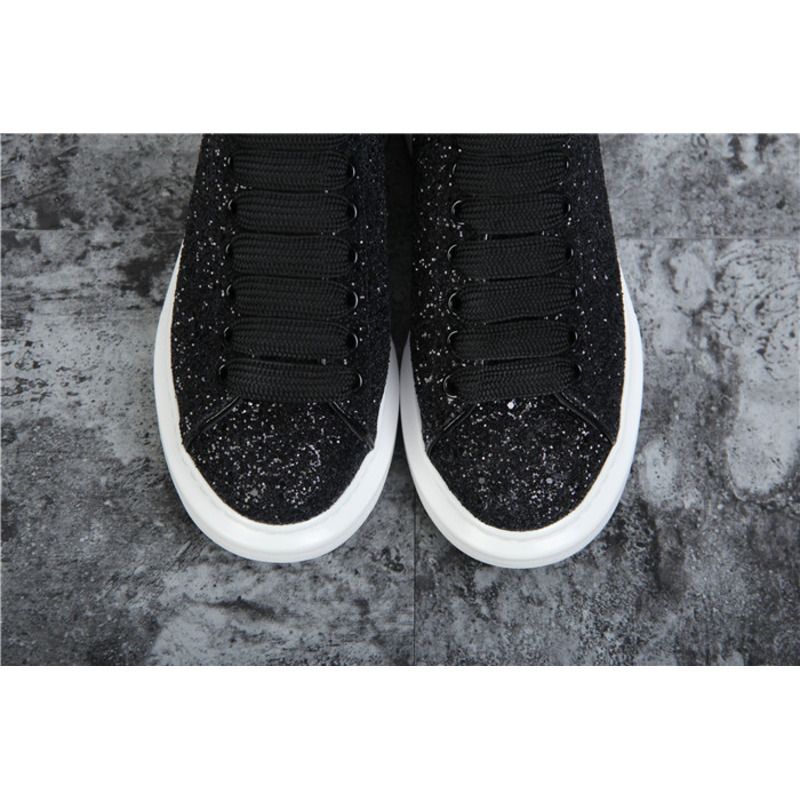 Alexander McQueen Glitter Platform Sneakers