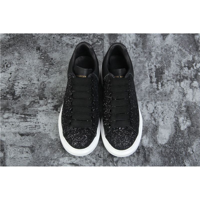 Alexander McQueen Glitter Platform Sneakers