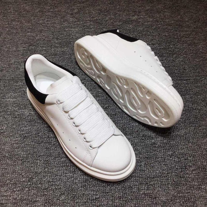 Alexander McQueen White Black Sneakers