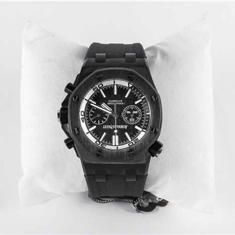 Amiri Audemars Piguet Royal Oak Offshore Jewelly Men All Black Watch