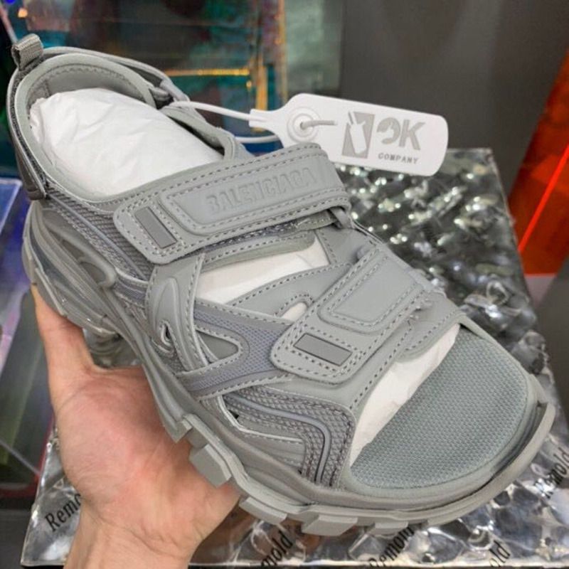 Ba*len*cia*ga chunky track sandals