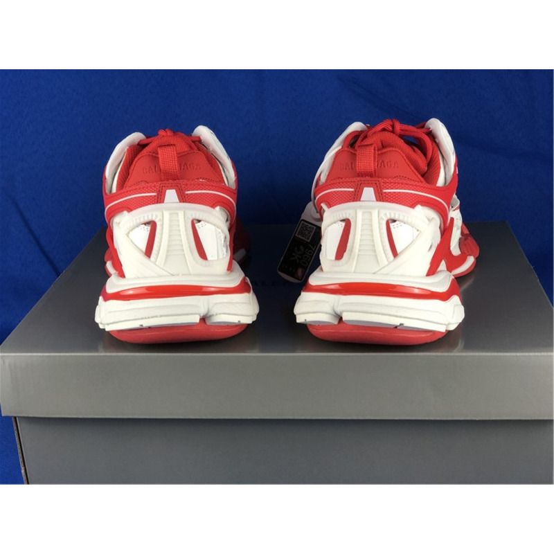 Ba*len*cia*ga track 2.0 low-top sneakers white red