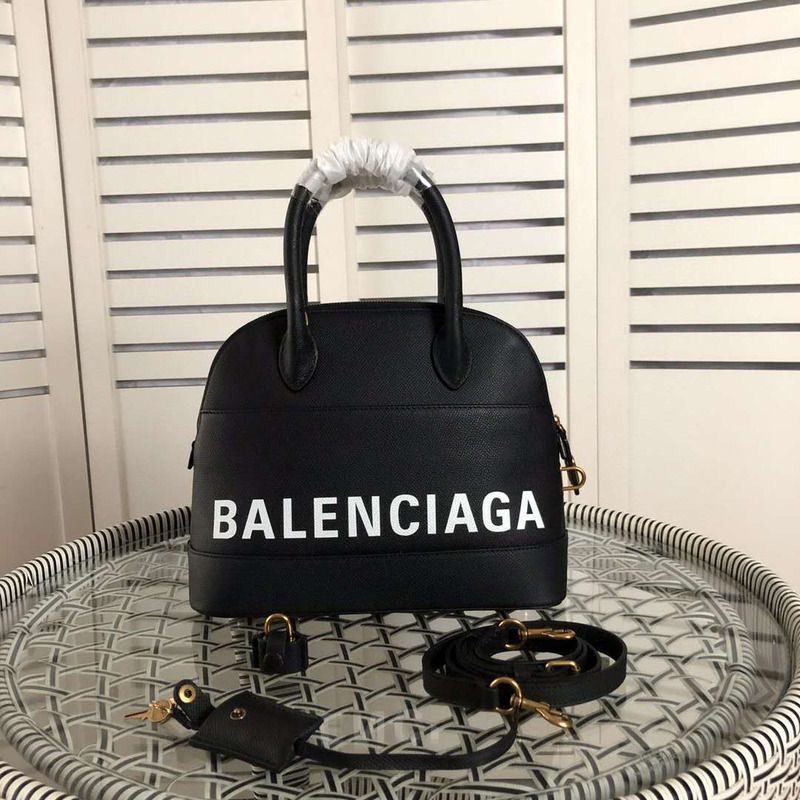 Ba*len*cia*ga women''s logo print handbag