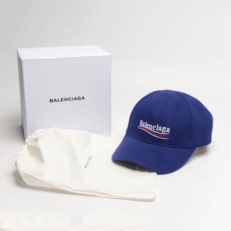 Ba*len*cia*ga logo printed baseball cap