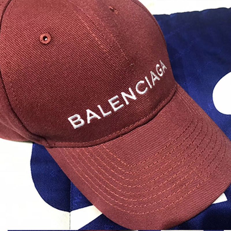 Ba*len*cia*ga classic baseball cap with embroidered logo(coffee)