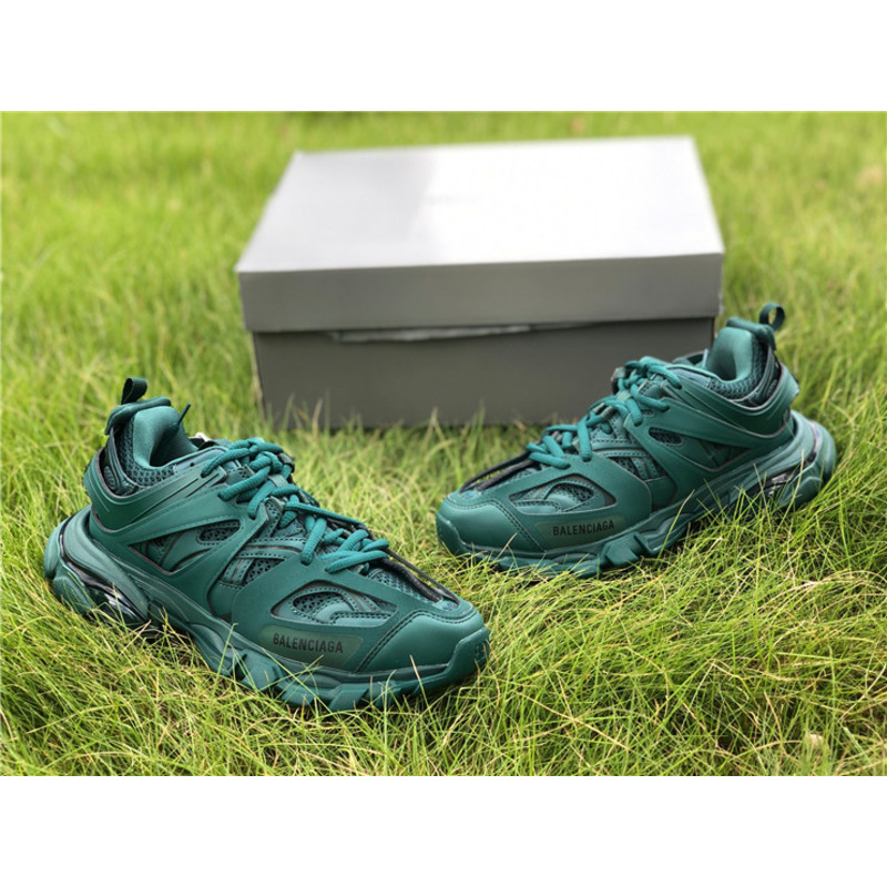 Ba*len*cia*ga 3.0 dark green sneakers men women