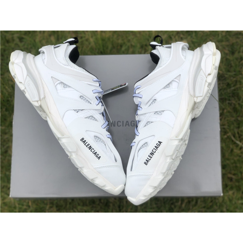 Ba*len*cia*ga 3.0 led lights pure white sneakers men women