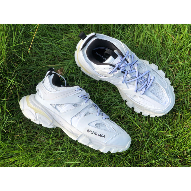 Ba*len*cia*ga 3.0 pure white sneakers men women