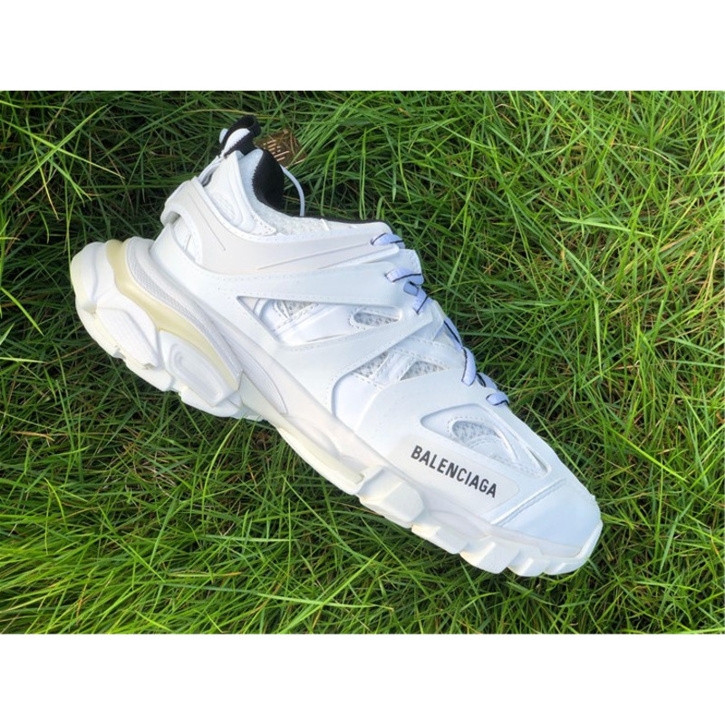 Ba*len*cia*ga 3.0 pure white sneakers men women