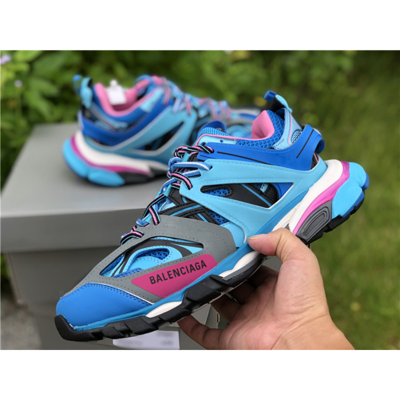 Ba*len*cia*ga 3.0 retro color orchid sneakers men women