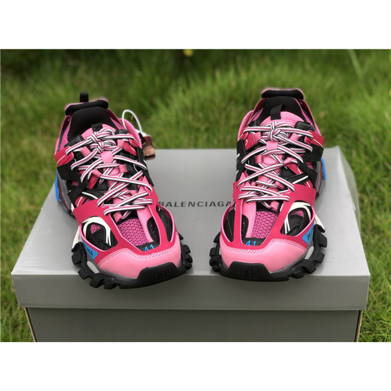 Ba*len*cia*ga 3.0 retro pink black blue sneakers men women