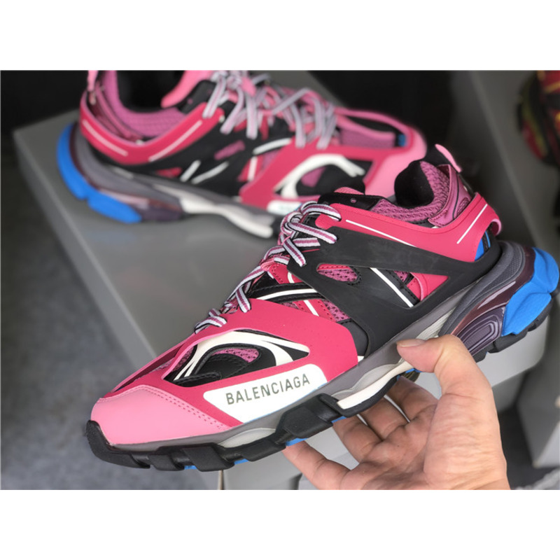 Ba*len*cia*ga 3.0 retro pink black blue sneakers men women