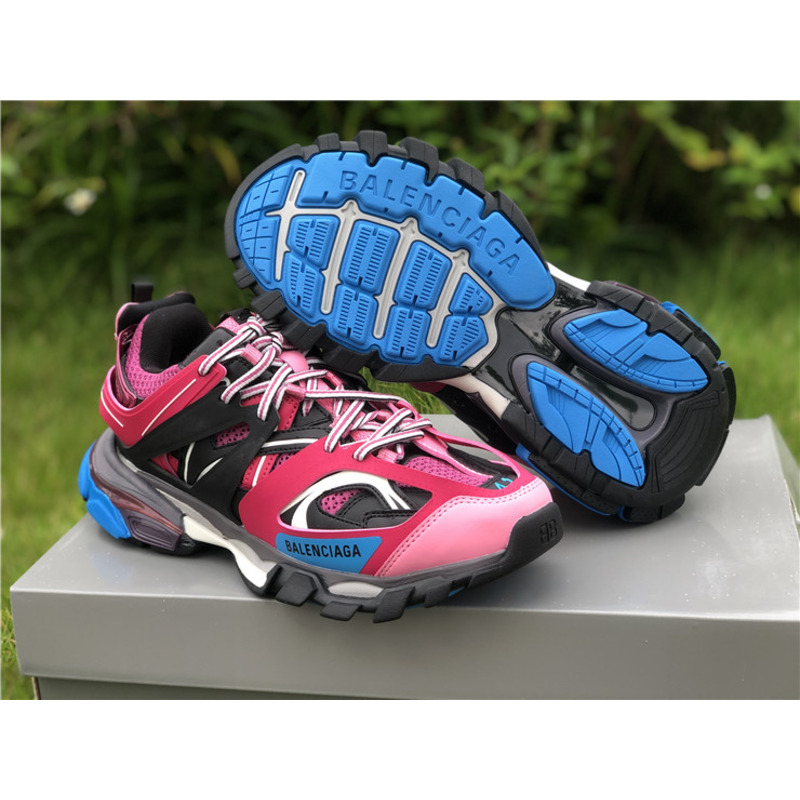 Ba*len*cia*ga 3.0 retro pink black blue sneakers men women