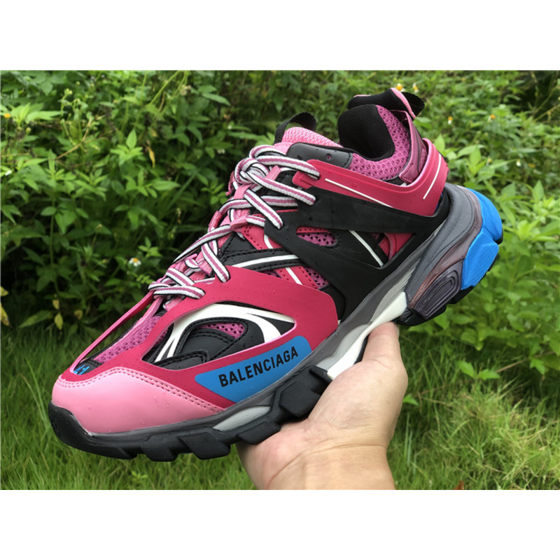 Ba*len*cia*ga 3.0 retro pink black blue sneakers men women