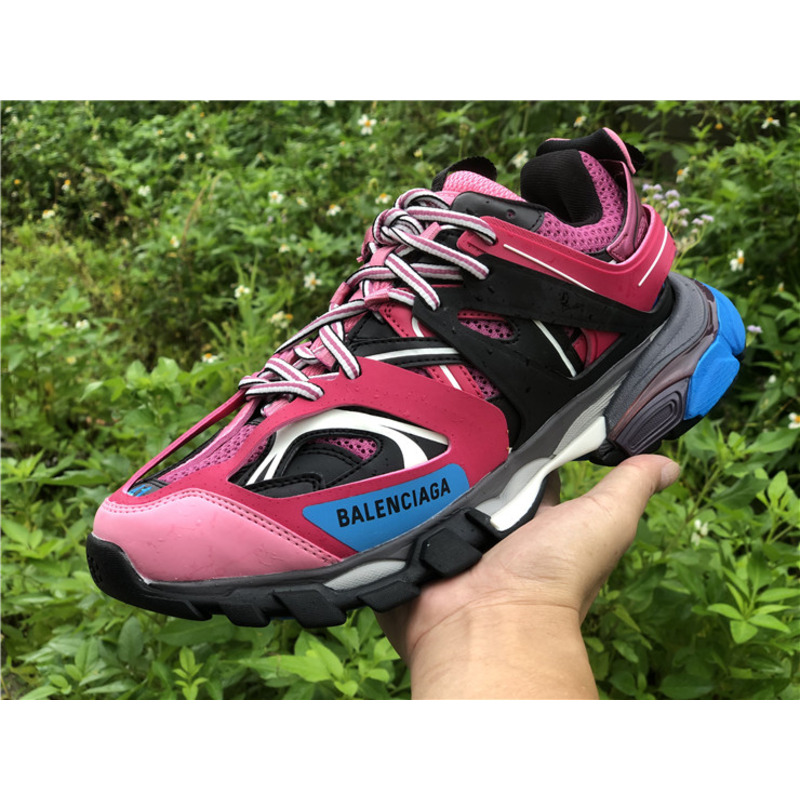 Ba*len*cia*ga 3.0 retro pink black blue sneakers men women