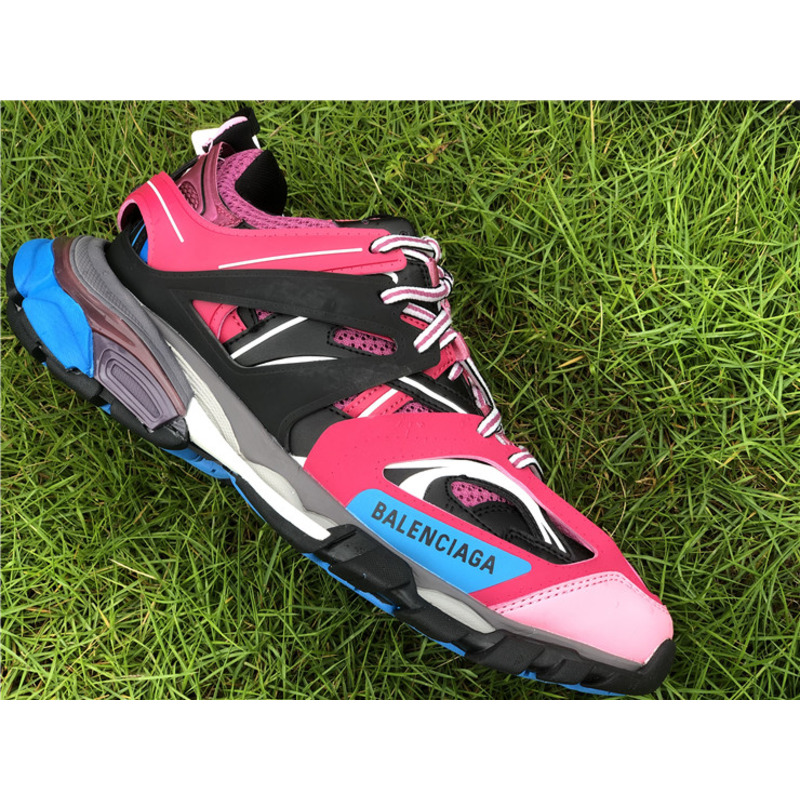 Ba*len*cia*ga 3.0 retro pink black blue sneakers men women