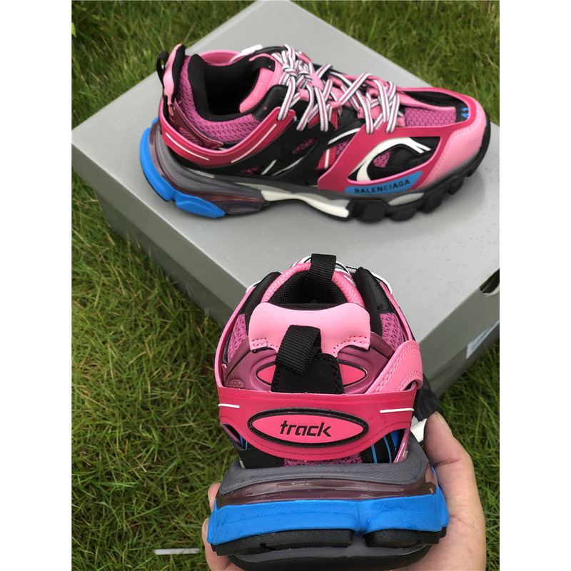 Ba*len*cia*ga 3.0 retro pink black blue sneakers men women