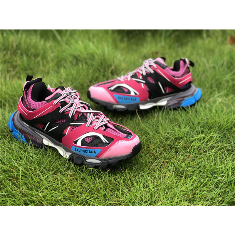 Ba*len*cia*ga 3.0 retro pink black blue sneakers men women