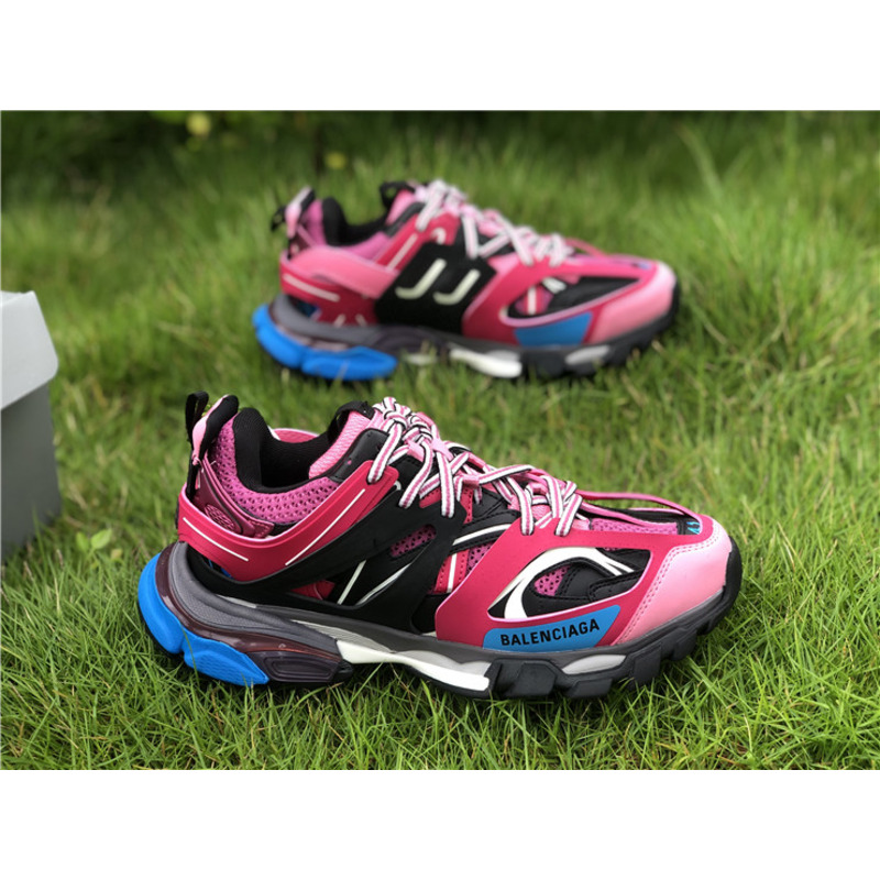 Ba*len*cia*ga 3.0 retro pink black blue sneakers men women