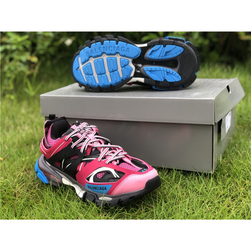 Ba*len*cia*ga 3.0 retro pink black blue sneakers men women