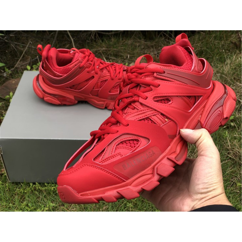 Ba*len*cia*ga 3.0 scarlet sneakers men women