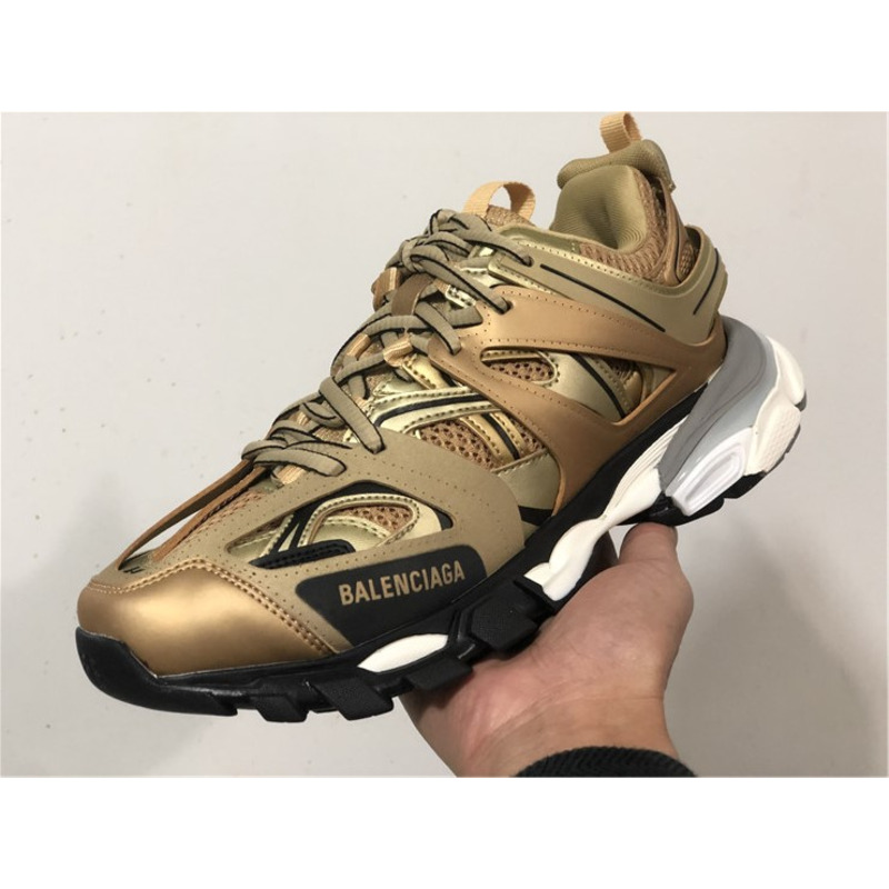 Ba*len*cia*ga 3.0 tyrant gold sneakers men women