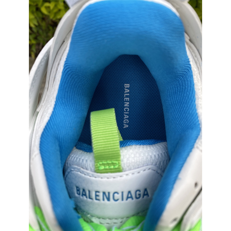 Ba*len*cia*ga 3.0 white blue green sneakers men women