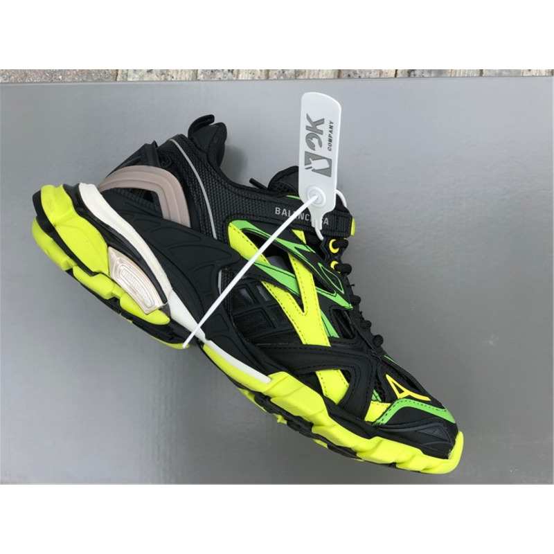 Ba*len*cia*ga 4.0 dark yellow green black sneakers men women