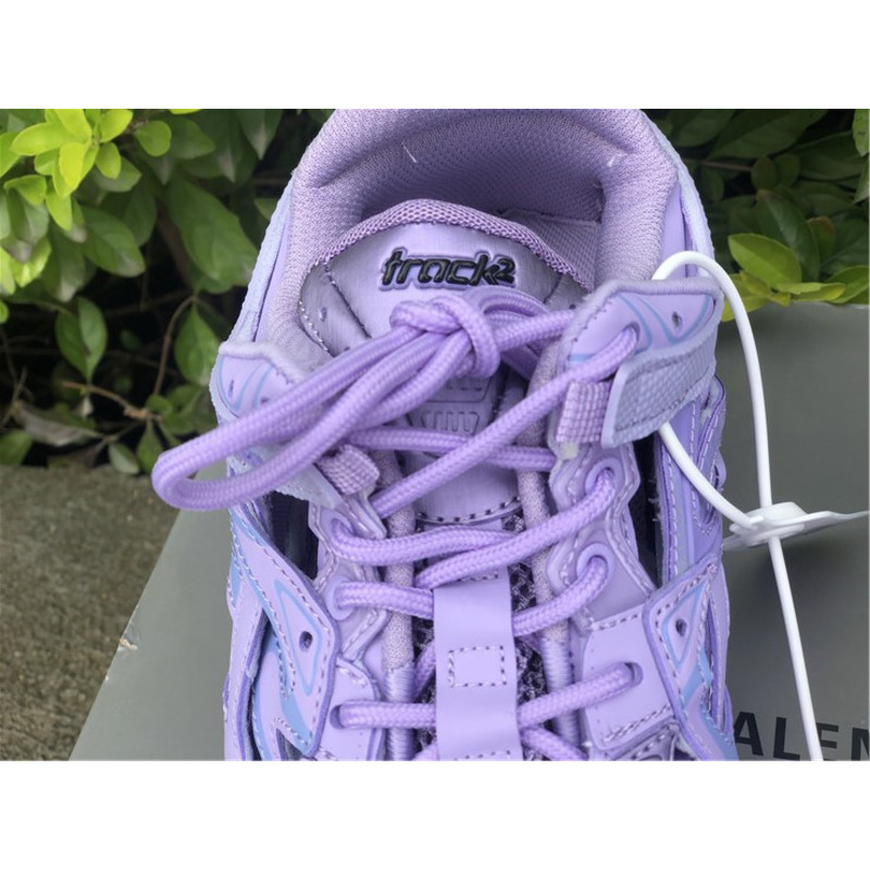 Ba*len*cia*ga 4.0 light purple sneakers men women