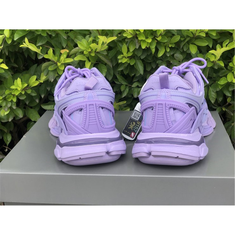 Ba*len*cia*ga 4.0 light purple sneakers men women