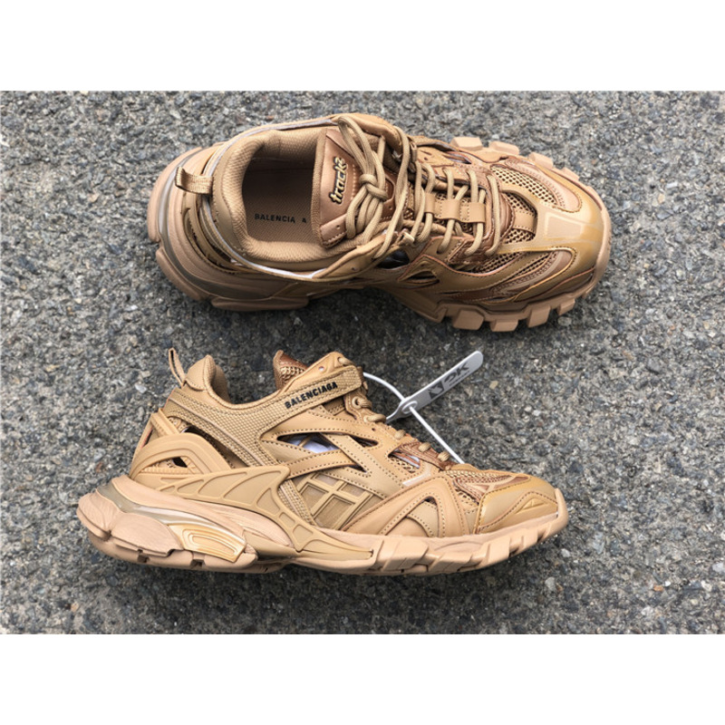 Ba*len*cia*ga 4.0 mud yellow sneakers men women